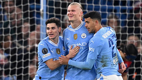 ‘Man City out trình tại Champions League’