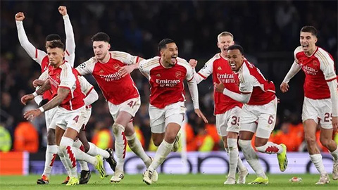 Arsenal sẽ vô địch cả Premier League lẫn Champions League