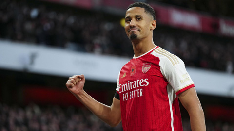 Saliba, 'cơn gió' tạo ra 'thủy triều' Arsenal