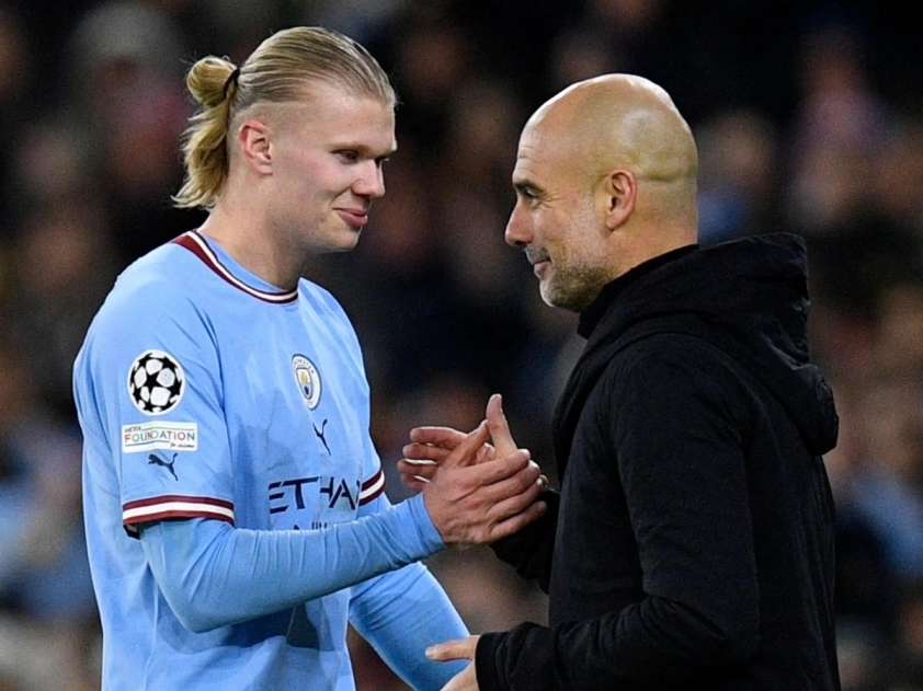 Pep Guardiola nói gì khi Haaland bị chỉ trích chưa đạt đẳng cấp thế giới? 