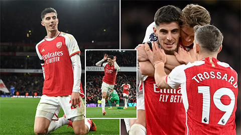 Havertz khiến fan Chelsea bức xúc trong ngày đi vào lịch sử Arsenal