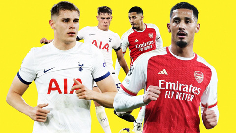 Đại chiến Tottenham vs Arsenal: Sân khấu của Van de Ven và Saliba