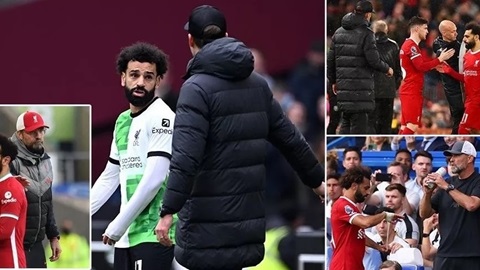 Salah từng ‘bật’ lại Klopp không ít lần 