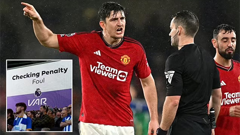  Harry Maguire kêu gọi loại bỏ VAR 