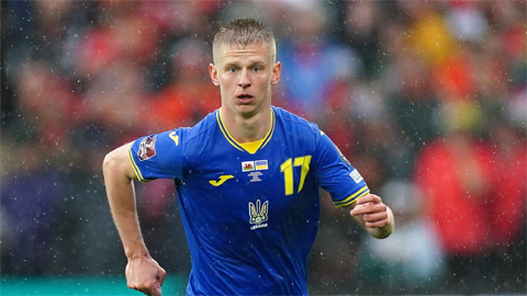 Danh sách ĐT Ukraine dự EURO 2024: 'Tổng thống online' Zinchenko có mặt