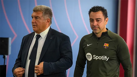 Mối quan hệ Laporta và Xavi đổ vỡ