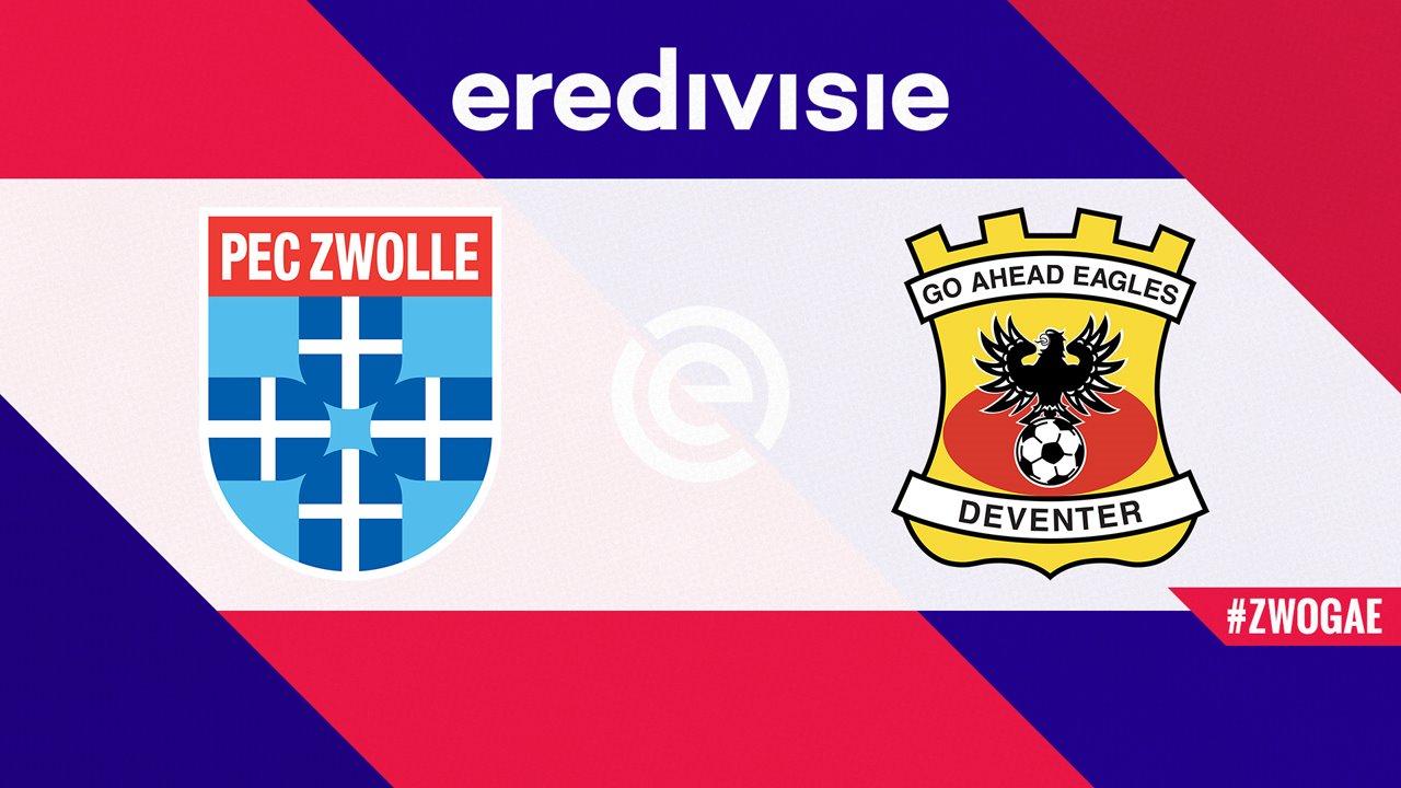 Link xem PEC Zwolle vs Go Ahead Eagles, 17h15 ngày 18/10, vòng 9 VĐQG Hà Lan