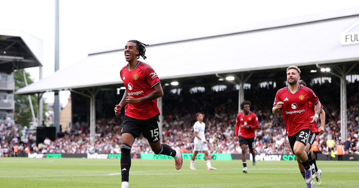 Leny Yoro quá hay giữa một MU quá tệ