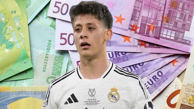 Real Madrid 'hoan hỉ' chi 2 triệu euro vì Arda Guler