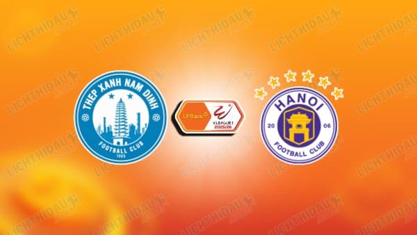 Link xem Nam Định vs Hà Nội, 18h00 ngày 10/11, vòng 11 VĐQG Việt Nam