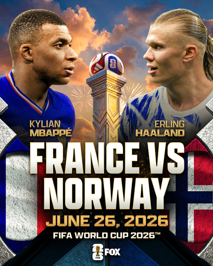 Mbappe vs Haaland: Cuộc đối đầu hấp dẫn nhất vòng bảng World Cup 2026