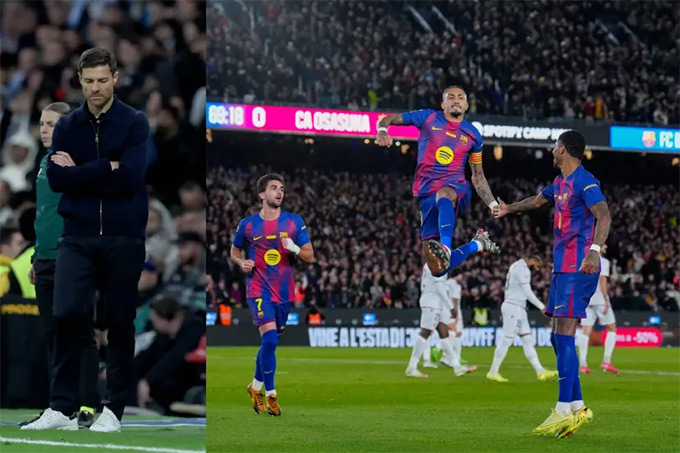 Xabi Alonso bị fan Barca 'đá xoáy' trên khán đài