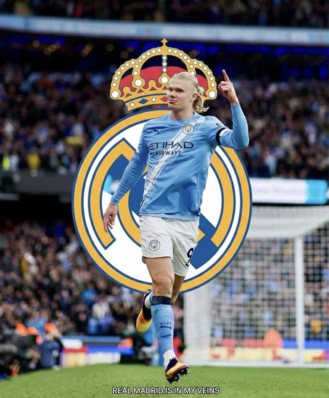 Real Madrid dùng 500 triệu euro xây Dream Team với Haaland