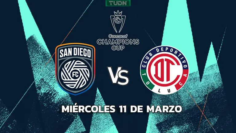 Link xem Toluca vs San Diego, 10h00 ngày 19/3, vòng 1/8 CONCACAF Champions Cup
