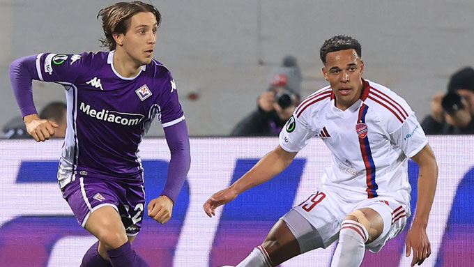 Riccardo Braschi, 'Cavani mới' của Fiorentina gây chú ý sau màn ra mắt ở Conference League