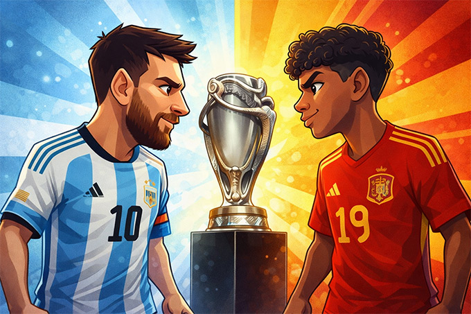 Trận Finalissia giữa Argentina vs Tây Ban Nha sẽ diễn ra ở đâu?