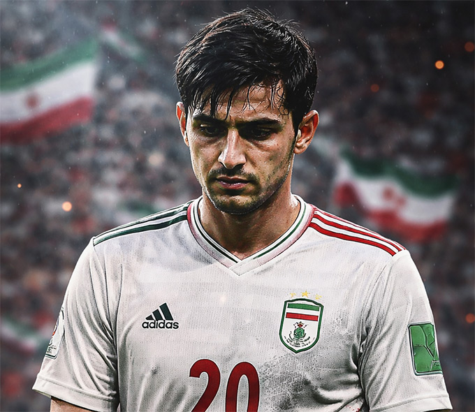Cựu sao Leverkusen - Sardar Azmoun bị trục xuất khỏi ĐT Iran chỉ vì... một bức ảnh