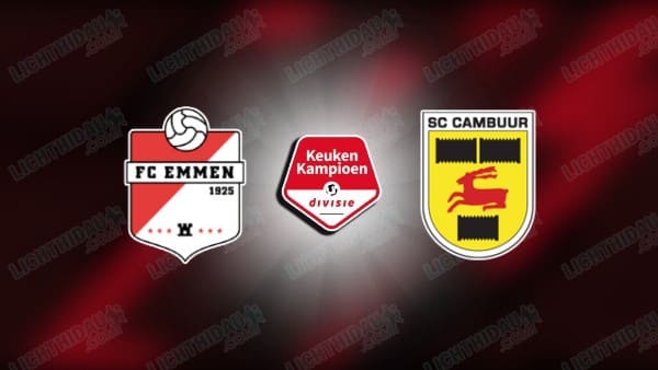 NHẬN ĐỊNH EMMEN VS CAMBUUR, 02H00 NGÀY 25/3