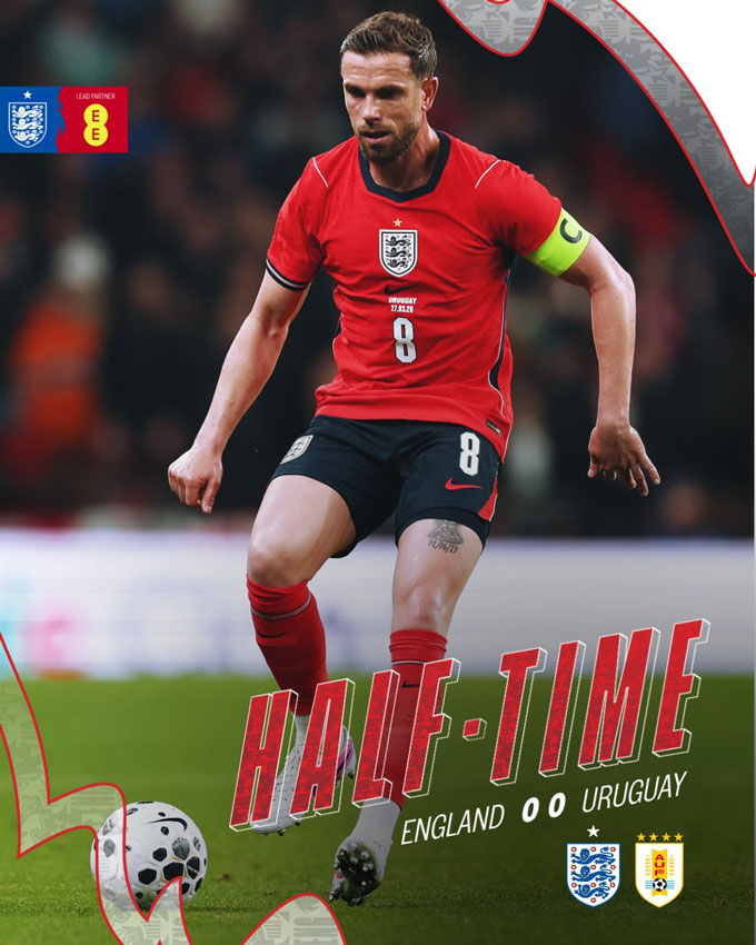 Jordan Henderson gia nhập 'ngôi đền huyền thoại', sánh ngang Rooney trong lịch sử ĐT Anh