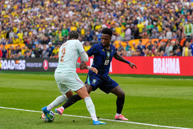 Vinicius lỡ trận Brazil vs Croatia vì chấn thương?