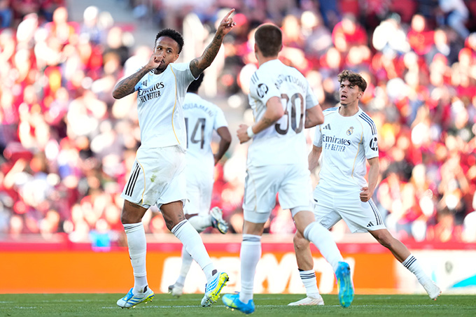 Eder Militao tỏa sáng ngày trở lại, Real vẫn trắng tay