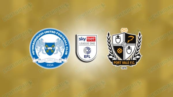 NHẬN ĐỊNH PETERBOROUGH VS PORT VALE, 01H45 NGÀY 17/4