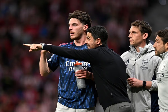 Arsenal sống thế nào nếu thiếu Declan Rice?