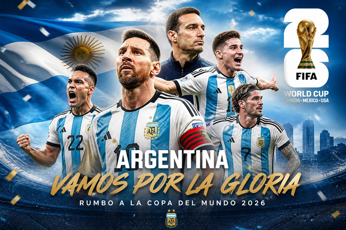 Đội tuyển Argentina ở World Cup 2026: Tham vọng sánh bước Brazil