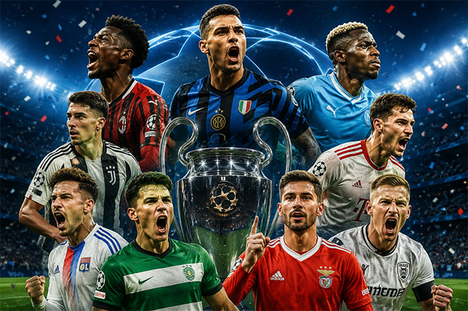 Top 6 cuộc đua giành vé Champions League gay cấn nhất châu Âu mùa này