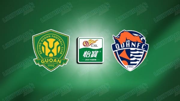 NHẬN ĐỊNH BEIJING GUOAN VS QINGDAO HAINIU, 19H00 NGÀY 15/5