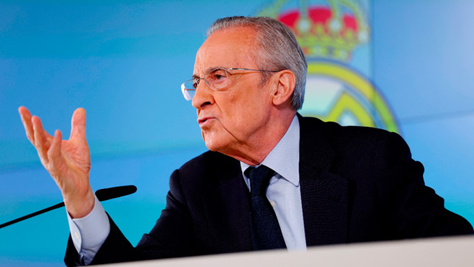 Perez trút giận lên Barca, nói về Mourinho, hứa đưa về các Galactico mới