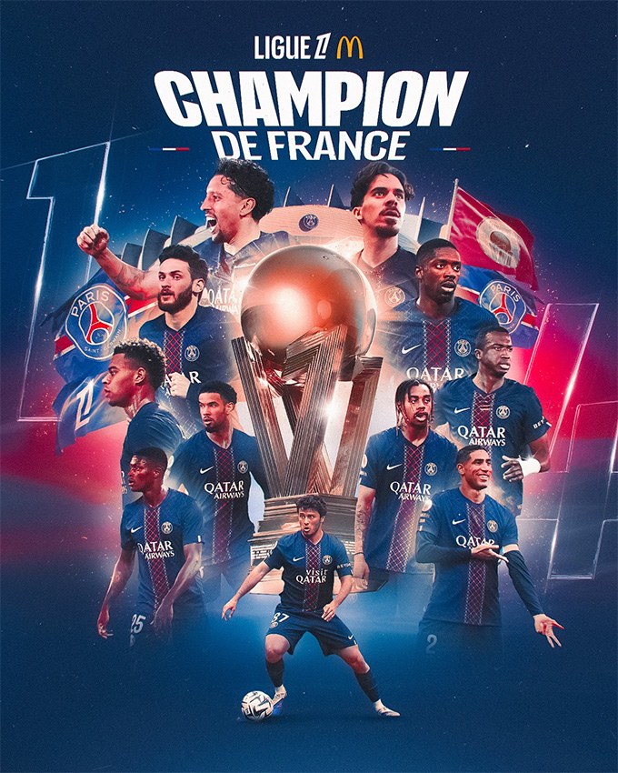 PSG đã chinh phục chức vô địch Ligue 1 lần thứ 14 ngọt ngào như thế nào?