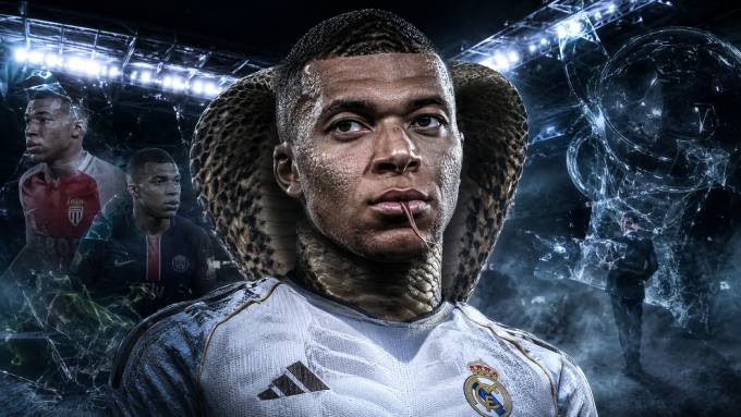 Con rắn độc’ Kylian Mbappe