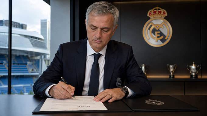 Mourinho trở lại dẫn dắt Real Madrid