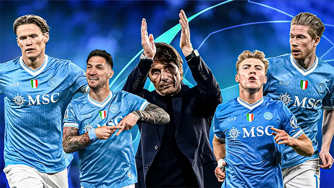 Napoli giành vé dự Champions League: Thành quả của Conte 
