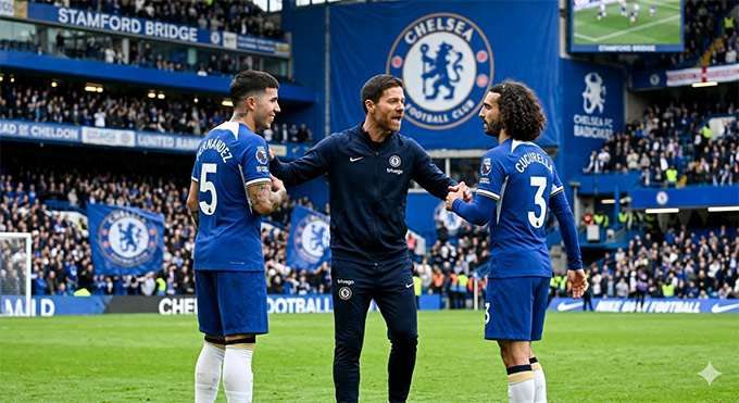 Xabi Alonso chốt giữ hai sao Chelsea trước đại cải tổ