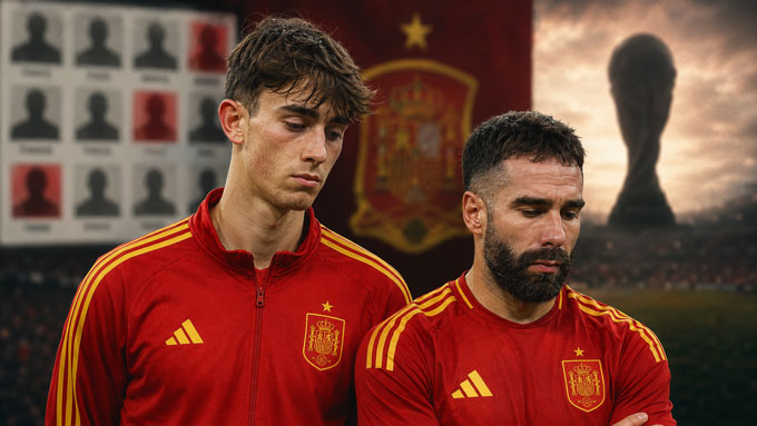 Tây Ban Nha công bố danh sách dự World Cup 2026: Vắng bóng Real