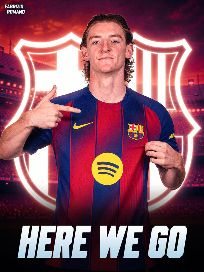 Barca chốt giá 70 triệu euro mua Anthony Gordon