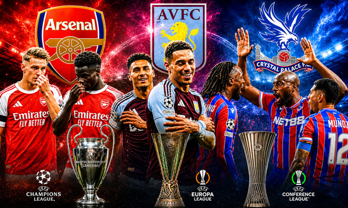 Premier League đứng trước cú ăn ba vĩ đại