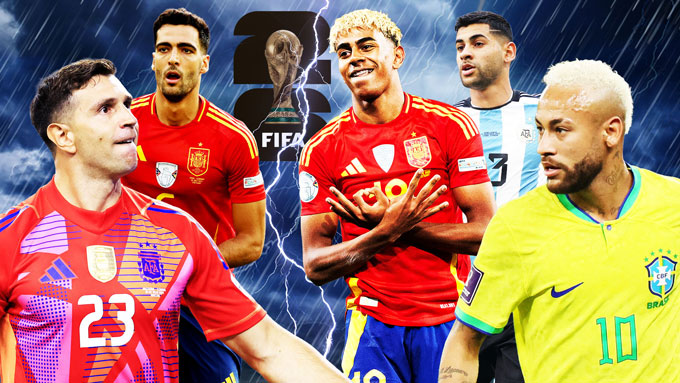 Đội hình siêu sao có nguy cơ lỡ World Cup 2026 vào phút chót
