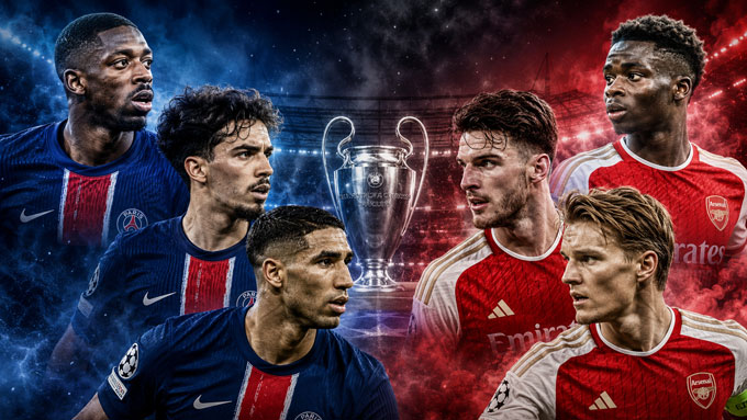 PSG sẽ phải dè chừng 'phiên bản nâng cấp' của Arsenal