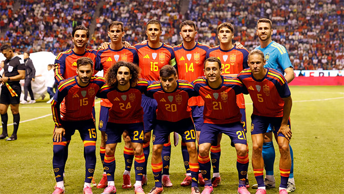 Lộ diện đội hình chính của Tây Ban Nha tại World Cup 2026