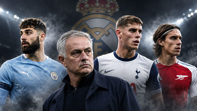 Real Madrid gặp khó khi săn 'Galactico', Mourinho chuyển sang gia cố hàng thủ