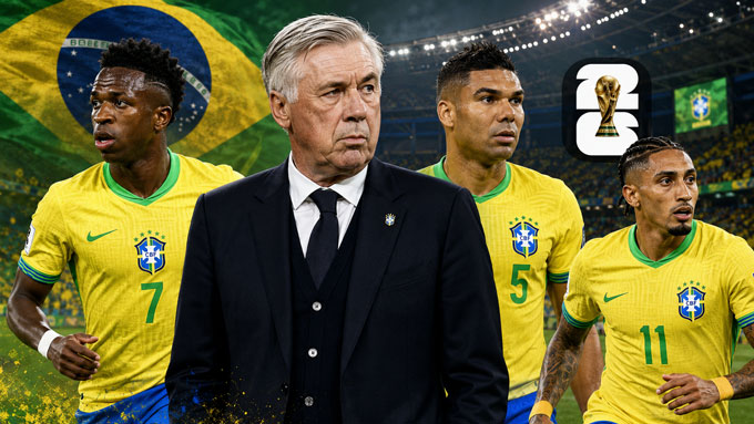 Brazil vẫn chỉ là công trình dang dở, Ancelotti cần xây nhanh tay lên!