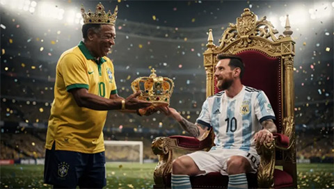Messi vượt Pele thành huyền thoại số một World Cup