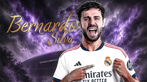 Real Madrid chiêu mộ thành công Bernado Silva