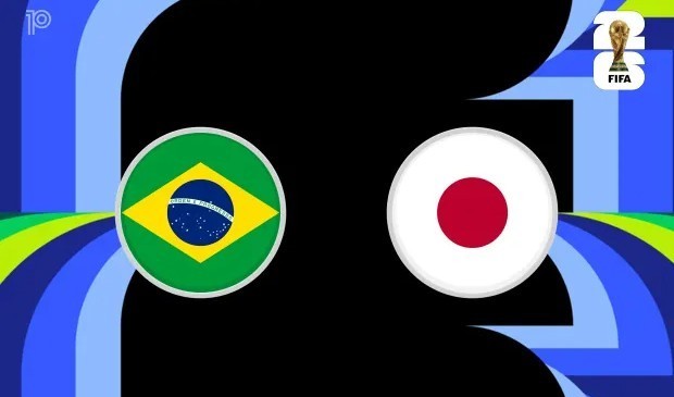 Link xem Brazil vs Nhật Bản, 00h00 ngày 30/6, vòng 1/16 World Cup 2026