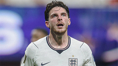 Declan Rice có thể là lời giải bất ngờ cho bài toán hậu vệ phải của tuyển Anh