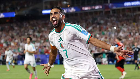 Mahrez bùng nổ trở lại đúng lúc Algeria cần nhất