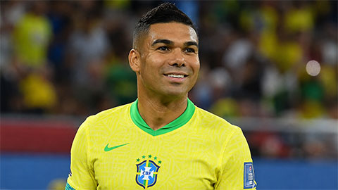 Casemiro hướng tới cột mốc vĩ đại tại World Cup